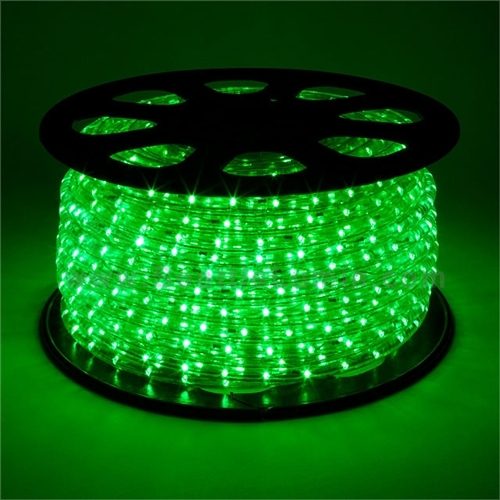 12 volt DC LED Rope Light blue green white 100 meter 328 foot